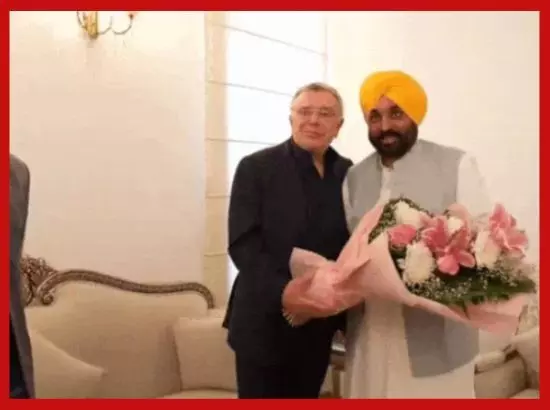 ਟੈਲੀਪਰਫਾਰਮੈਂਸ ਗਰੁੱਪ ਦੇ CEO ਨੇ CM ਮਾਨ ਨਾਲ ਕੀਤੀ ਮੁਲਾਕਾਤ, ਮੋਹਾਲੀ ਚ ਕਰਨਗੇ ਨਿਵੇਸ਼