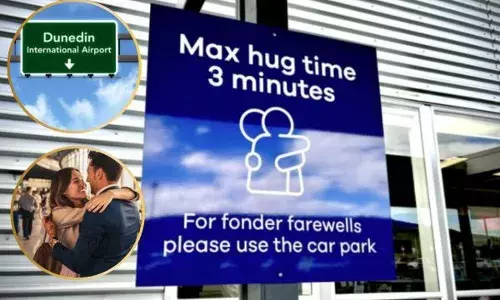 ਡੁਨੇਡਿਨ ਏਅਰਪੋਰਟ ’ਤੇ ਗਲੇ ਮਿਲੇ ਤਾਂ ਹੋਵੇਗਾ ਜੁਰਮਾਨਾ