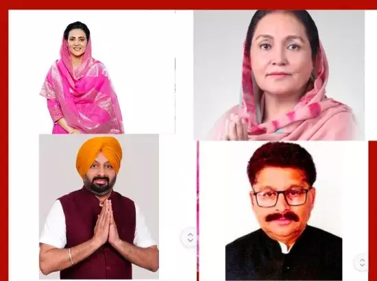 ਪੰਜਾਬ ਚ ਜ਼ਿਮਨੀ ਚੋਣਾਂ ਲਈ ਕਾਂਗਰਸ ਦੇ ਸੰਸਦ ਮੈਂਬਰਾਂ ਦੀਆਂ ਪਤਨੀਆਂ ਨੂੰ ਮਿਲੀਆਂ ਟਿਕਟਾਂ