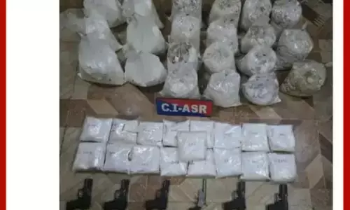 ਅੰਮ੍ਰਿਤਸਰ ਚ ਅੰਤਰਰਾਸ਼ਟਰੀ ਡਰੱਗ ਸਿੰਡੀਕੇਟ ਦਾ ਪਰਦਾਫਾਸ਼