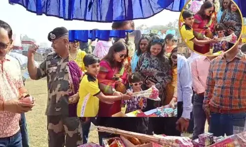ਬੀਐਸਐਫ ਨੇ ਖ਼ਾਸਾ ਵਿਖੇ ਕਰਵਾਇਆ ਦਿਵਾਲੀ ਮੇਲਾ