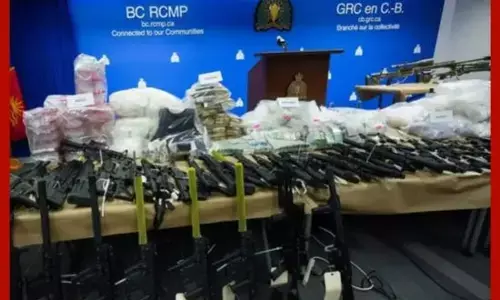 ਬ੍ਰਿਟਿਸ਼ ਕੋਲੰਬੀਆ ਚ 485 ਮਿਲੀਅਨ ਡਾਲਰ ਦੀ ਡਰਗ ਅਤੇ ਹਥਿਆਰਾਂ ਦਾ ਭੰਡਾਰ ਬਰਾਮਦ