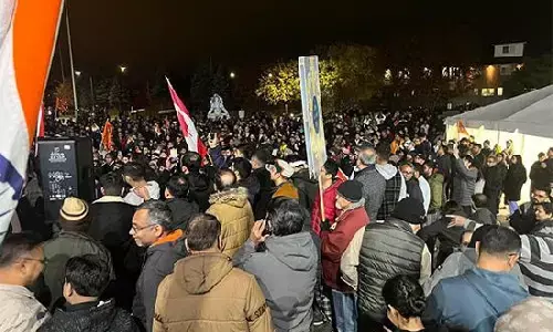 ਹਿੰਦੂ ਫੋਰਮ ਕੈਨੇਡਾ ਨੇ ਬਰੈਂਪਟਨ ਵਿੱਚ ਸ਼ਾਂਤਮਈ ਪ੍ਰਦਰਸ਼ਨ ਦੇ ਦੋਸ਼ਾਂ ਨੂੰ ਰੱਦ ਕੀਤਾ