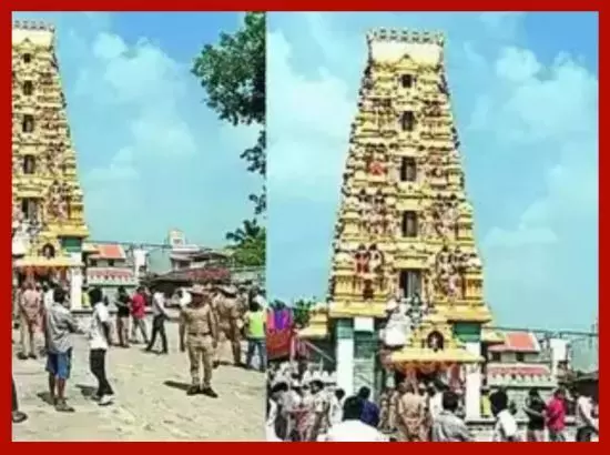 ਦਲਿਤਾਂ ਦੇ ਮੰਦਰ ਚ ਦਾਖਲ ਹੋਣ ਤੇ ਪਿੰਡ ਵਾਸੀ ਨਾਰਾਜ਼ ਦਲਿਤਾਂ ਦੇ ਮੰਦਰ ਚ ਦਾਖਲ ਹੋਣ ਤੇ ਪਿੰਡ ਵਾਸੀ ਨਾਰਾਜ਼