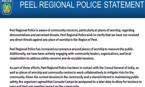 ਕੈਨੇਡਾ ਵਿਚ ਕਿਸੇ ਧਾਰਮਿਕ ਸਥਾਨ ਨੂੰ ਕੋਈ ਖ਼ਤਰਾ ਨਹੀਂ