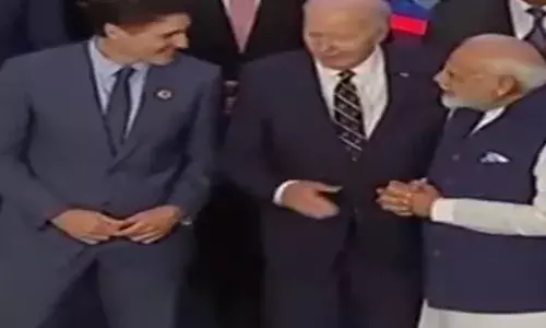 ਜੀ-20 ਸੰਮੇਲਨ ਦੌਰਾਨ ਇਕੱਠੇ ਨਜ਼ਰ ਆਏ ਟਰੂਡੋ ਅਤੇ ਮੋਦੀ