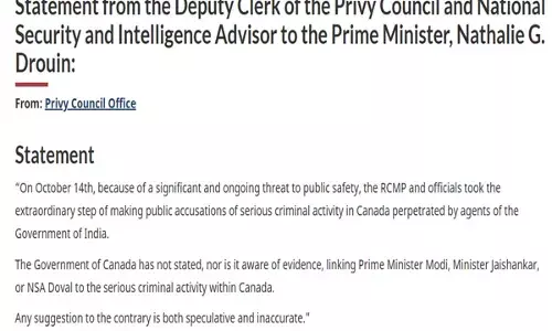 ‘ਪ੍ਰਧਾਨ ਮੰਤਰੀ ਮੋਦੀ ਨੂੰ ਕਦੇ ਕੈਨੇਡਾ ਵਿਚਲੀ ਹਿੰਸਾ ਨਾਲ ਨਹੀਂ ਜੋੜਿਆ’