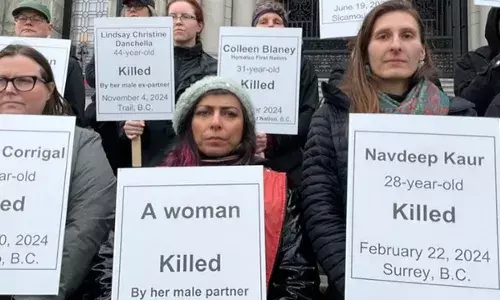 ਬੀ.ਸੀ. ’ਚ ਕਤਲ 3 ਪੰਜਾਬਣਾਂ ਸਣੇ 16 ਔਰਤਾਂ ਦੀ ਯਾਦ ਵਿਚ ਮੂਕ ਇਕੱਠ