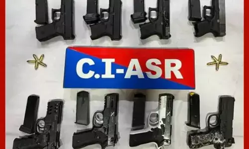 ਅੰਮ੍ਰਿਤਸਰ : ਤੁਰਕੀ ਅਤੇ ਆਸਟਰੀਆ ਚ ਬਣੇ 8 ਪਿਸਤੌਲ ਬਰਾਮਦ