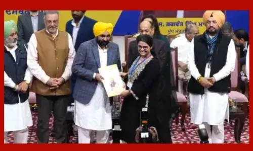 ਮੁੱਖ ਮੰਤਰੀ ਮਾਨ ਨੇ 485 ਨੌਜਵਾਨਾਂ ਨੂੰ ਵੰਡੇ ਨਿਯੁਕਤੀ ਪੱਤਰ