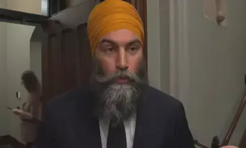 ਟਰੂਡੋ ਸਰਕਾਰ ਵਿਰੁੱਧ ਬੇਵਿਸਾਹੀ ਮਤੇ ਦੀ ਹਮਾਇਤ ਨਹੀਂ ਕਰੇਗੀ ਐਨ.ਡੀ.ਪੀ.