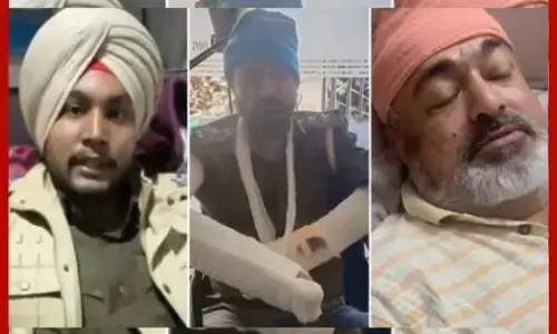 ਹਰਿਆਣਾ-ਪੰਜਾਬ ਚ ਕਿਸਾਨਾਂ ਨੂੰ ਲੈ ਕੇ ਪੁਲਿਸ-ਕਿਸਾਨਾਂ ਚ ਝੜਪ