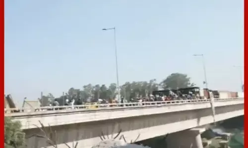 ਦਿੱਲੀ ਜਾ ਰਹੇ ਕਿਸਾਨਾਂ ਦਾ ਜੱਥਾ ਪਿੱਛੇ ਹਟਿਆ, 7 ਕਿਸਾਨ ਜ਼ਖਮੀ