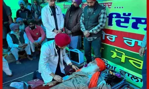 ਸ਼ੰਭੂ ਸਰਹੱਦ ਤੇ ਕਿਸਾਨਾਂ ਨੇ ਕਿਹਾ- ਕਿਸਾਨਾਂ ਦੇ ਪੇਜ ਬੰਦ ਕੀਤੇ ਜਾ ਰਹੇ ਹਨ