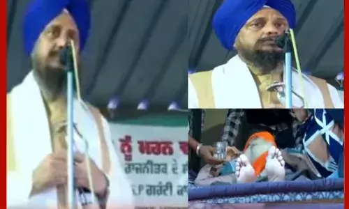 ਜੱਥੇਦਾਰ ਹਰਪ੍ਰੀਤ ਸਿੰਘ ਪਹੁੰਚੇ ਖਨੌਰੀ ਬਾਰਡਰ, ਸਟੇਜ ਤੋਂ ਕਰ ਤਾ ਵੱਡਾ ਐਲਾਨ