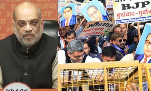 ਅੰਬੇਦਕਰ ’ਤੇ ਟਿੱਪਣੀ ਕਰਕੇ ਕਸੂਤੇ ਘਿਰੇ ਅਮਿਤ ਸ਼ਾਹ, ਕਾਂਗਰਸ ਨੇ ਮੰਗਿਆ ਅਸਤੀਫਾ