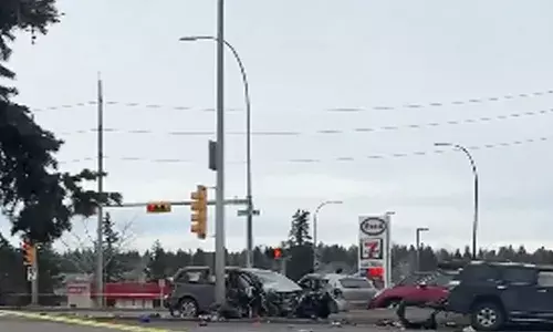 ਕੈਲਗਰੀ ਵਿਖੇ ਲੁਟੇਰਿਆਂ ਦੀ ਗੱਡੀ ਨੇ ਕਰਵਾਇਆ ਵੱਡਾ ਹਾਦਸਾ