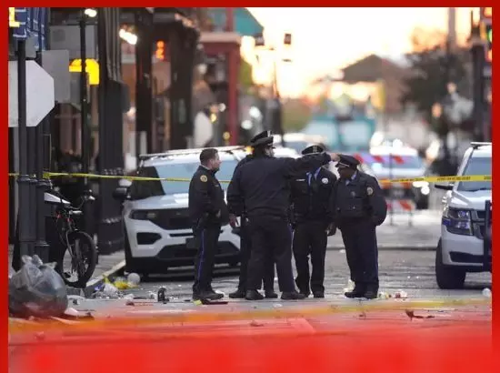 ਨਵੇਂ ਸਾਲ ਦੇ ਦਿਨ ਅਮਰੀਕਾ ਦੇ ਨਿਊ ਓਰਲੀਨਜ਼ ਚ ਅੱਤਵਾਦੀ ਹਮਲਾ