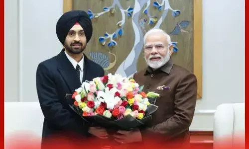 ਮਸ਼ਹੂਰ ਪੰਜਾਬੀ ਗਾਇਕ ਦਿਲਜੀਤ ਦੋਸਾਂਝ ਦੀ ਨਰਿੰਦਰ ਮੋਦੀ ਨਾਲ ਮੁਲਾਕਾਤ