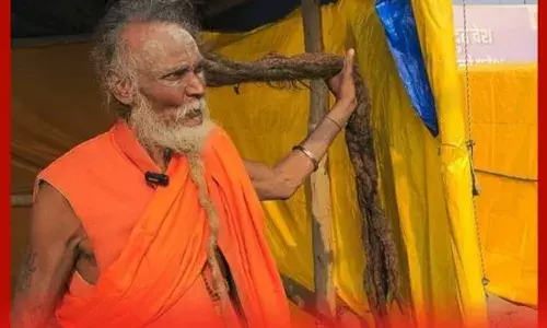 ਮਹਾਕੁੰਭ : 7 ਫੁੱਟ ਲੰਮੀਆਂ ਜਟਾਵਾਂ ਵਾਲਾ ਬਾਬਾ