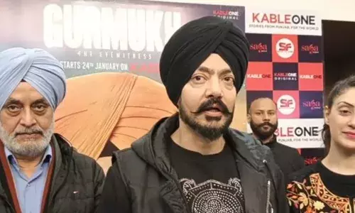 ਪੰਜਾਬੀ ਫਿਲਮ ਗੁਰਮੁਖ ਦੀ ਸਟਾਰਕਾਸਟ ਸਕਰੀਨਿੰਗ ਲਈ ਅੰਮ੍ਰਿਤਸਰ ਪੁੱਜੀ