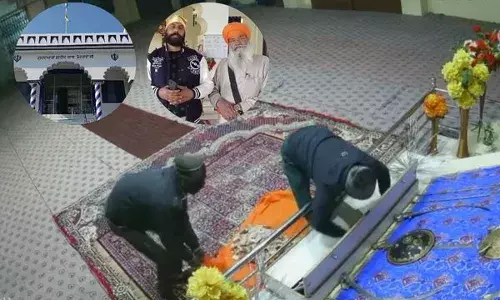 ਚੋਰਾਂ ਨੇ ਗੁਰੂ ਘਰ ਦੀ ਗੋਲਕ ਤੋੜ ਕੇ 50 ਹਜ਼ਾਰ ਨਗਦੀ ਚੋਰੀ ਕੀਤੀ