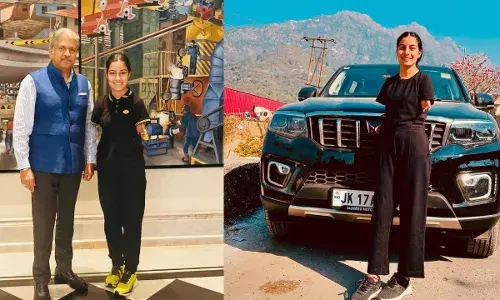 Anand ਮਹਿੰਦਰਾ ਨੇ ਬਿਨਾ ਹੱਥਾਂ ਵਾਲੀ ਤੀਰਅੰਦਾਜ਼ ਨੂੰ Gift ਕੀਤੀ ਸਕਾਰਪੀਓ