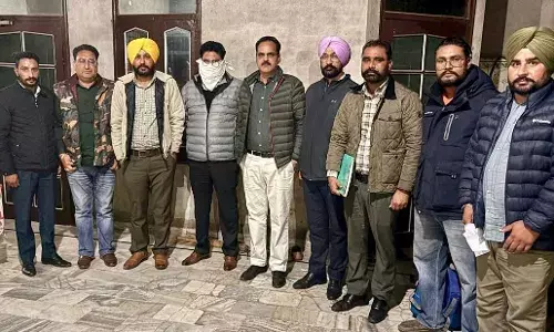 ਰਿਸ਼ਵਤ ਲੈਂਦਾ ਪੀ.ਐਸ.ਪੀ.ਸੀ.ਐਲ. ਦਾ ਜੇ.ਈ. ਵਿਜੀਲੈਂਸ ਬਿਊਰੋ ਵੱਲੋਂ ਕਾਬੂ