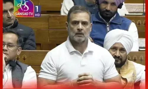 ਰਾਹੁਲ ਗਾਂਧੀ ਨੇ ਲੋਕ ਸਭਾ ਵਿੱਚ PM ਮੋਦੀ ਨੂੰ ਘੇਰਿਆ