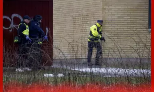 ਸਵੀਡਨ ਦੇ ਇੱਕ ਸਕੂਲ ਵਿੱਚ ਅੰਨ੍ਹੇਵਾਹ ਗੋਲੀਬਾਰੀ, 10 ਦੀ ਮੌਤ