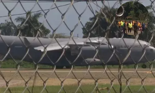 ਡਿਪੋਰਟ ਹੋਏ ਲੋਕਾਂ ਨੂੰ ਲੈ ਕੇ ਅੰਮ੍ਰਿਤਸਰ ਪੁੱਜਾ ਜਹਾਜ਼!