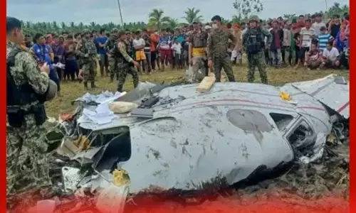 ਫਿਲੀਪੀਨਜ਼ ਵਿੱਚ ਅਮਰੀਕੀ ਫੌਜੀ ਜਹਾਜ਼ ਨਾਲ ਵਾਪਰਿਆ ਹਾਦਸਾ