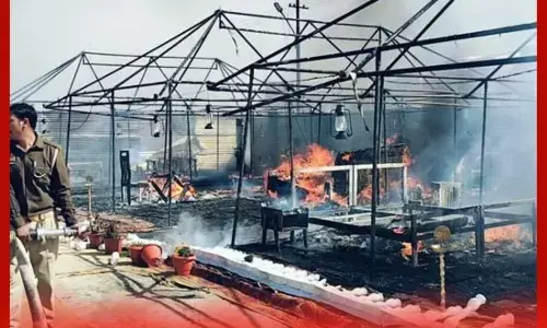 ਮਹਾਕੁੰਭ ਵਿੱਚ ਫਿਰ ਲੱਗੀ ਅੱਗ, ਫਟੇ ਸਲੰਡਰ