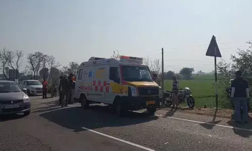 ਭਿਆਨਕ ਸੜਕ ਹਾਦਸੇ ਚ ਮੋਟਰਸਾਈਕਲ ਸਵਾਰ ਦੀ ਮੌਤ