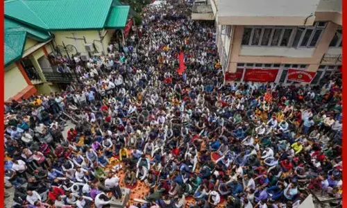 ਹਮੀਰਪੁਰ ਵਿਖੇ HPSEBL ਕਰਮਚਾਰੀਆਂ ਵੱਲੋਂ ਵਿਸ਼ਾਲ ਪ੍ਰਦਰਸ਼ਨ