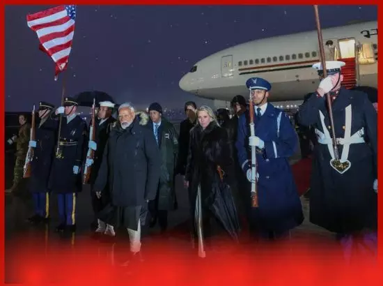 ਅਮਰੀਕਾ ਪਹੁੰਚੇ ਪ੍ਰਧਾਨ ਮੰਤਰੀ ਮੋਦੀ, ਟਰੰਪ ਨਾਲ ਕਰਨਗੇ ਮੁਲਾਕਾਤ