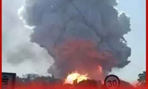 ਰਾਜਸਥਾਨ ਚ ਪਟਾਕਾ ਫੈਕਟਰੀ ਵਿੱਚ ਭਿਆਨਕ ਅੱਗ ਲੱ+ਗੀ