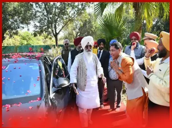 ਡੇਰਾ ਬਿਆਸ ਮੁਖੀ ਅਮਨ ਅਰੋੜਾ ਦੇ ਘਰ ਪਹੁੰਚੇ