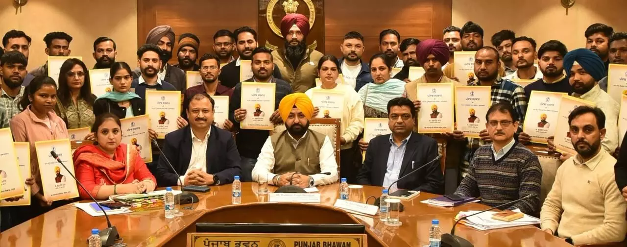 Punjab : ਜਲ ਸਪਲਾਈ ਤੇ ਸੈਨੀਟੇਸ਼ਨ ਚ 44 ਉਮੀਦਵਾਰਾਂ ਨੂੰ ਨਿਯੁਕਤੀ ਪੱਤਰ ਸੌਂਪੇ