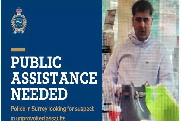 ਸਰੀ ਵਿਖੇ ਛੁਰੇਬਾਜ਼ੀ ਦਾ ਸ਼ੱਕੀ ਆਇਆ ਕਾਬੂ