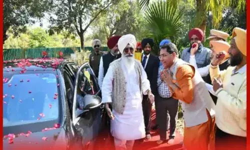 ਡੇਰਾ ਬਿਆਸ ਮੁਖੀ ਅਮਨ ਅਰੋੜਾ ਦੇ ਘਰ ਪਹੁੰਚੇ