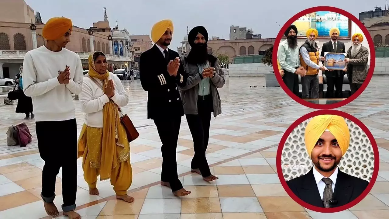 ਸਪੇਨ ਚ ਪਹਿਲੇ ਸਿੱਖ ਨੌਜਵਾਨ ਦੇ ਪਾਇਲਟ ਬਣਨ ਤੇ ਐਸਜੀਪੀਸੀ ਵੱਲੋਂ ਸਨਮਾਨ