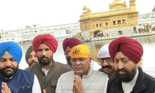 ਪੰਜਾਬ ਕਾਂਗਰਸ ਦੇ ਪੰਜਾਬ ਇੰਚਾਰਜ ਭੁਪੇਸ਼ ਬਘੇਲ ਸ੍ਰੀ ਦਰਬਾਰ ਸਾਹਿਬ ਹੋਏ ਨਤਮਸਤਕ