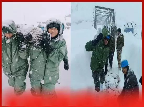 ਚਮੋਲੀ ਬਰਫ਼ ਵਿਚ ਫਸੀਆਂ 25 ਜਾਨਾਂ ਬਚਾਉਣ ਵਿੱਚ ਲੱਗੇ ਫ਼ੌਜੀ