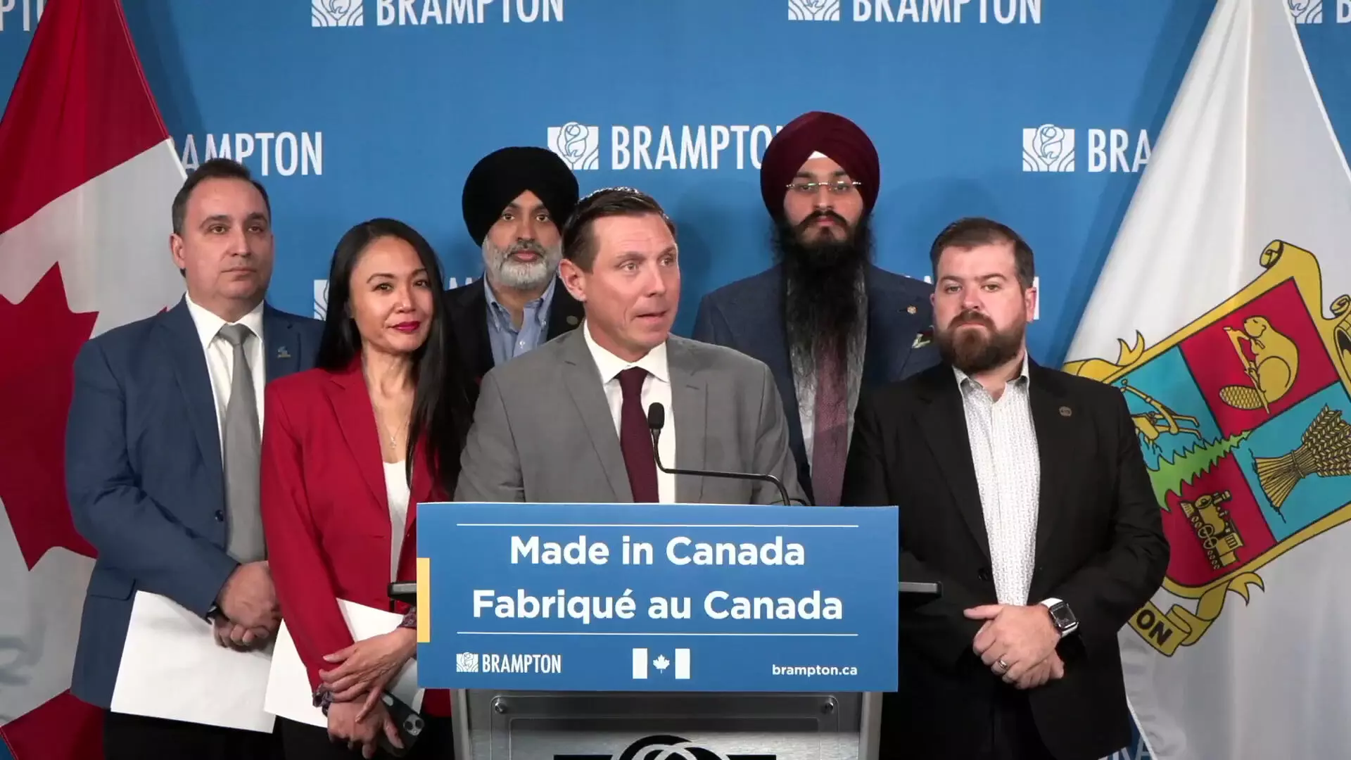 ਕੈਨੇਡਾ: ਅਮਰੀਕੀ ਕੰਪਨੀਆਂ ਨਾਲ ਕਾਰੋਬਾਰ ਬੰਦ ਕਰ ਰਿਹਾ ਬਰੈਂਪਟਨ