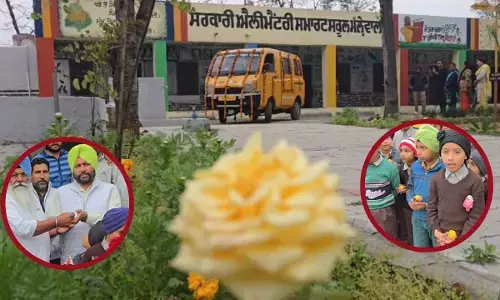 ਐਨਆਰਆਈ ਮੁੰਡੇ ਨੇ ਸਰਕਾਰੀ ਸਕੂਲ ਨੂੰ ਭੇਂਟ ਕੀਤੀ ਸਕੂਲ ਵੈਨ