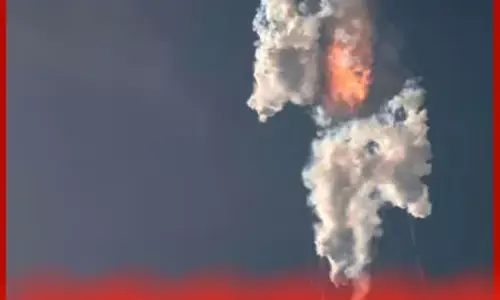 ਐਲੋਨ ਮਸਕ ਦਾ ਸਟਾਰਸ਼ਿਪ ਰਾਕੇਟ ਕਰੈਸ਼ – Video