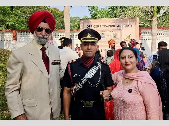 ਗੁਰਦਾਸਪੁਰ ਦਾ ਮਾਧਵ ਸ਼ਰਮਾ ਬਣਿਆ ਲੈਫਟੀਨੈਂਟ