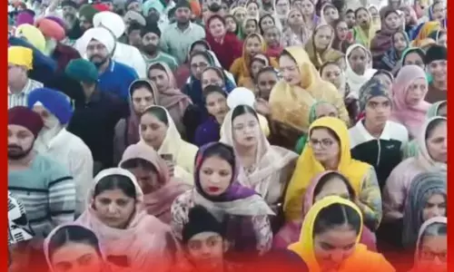 ਗੁਰੂ ਤੇਗ ਬਹਾਦਰ ਜੀ ਦੀ 350 ਸਾਲਾ ਸ਼ਹੀਦੀ ਸ਼ਤਾਬਦੀ ਨੂੰ ਸਮਰਪਿਤ ਗੁਰਮਤਿ ਸਮਾਗਮ