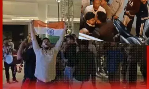 ਭਾਰਤ ਦੀ ਚੈਂਪੀਅਨਜ਼ ਟਰਾਫੀ ਜਿੱਤ ਤੇ ਜਸ਼ਨ, ਆਪਸ ਵਿਚ ਲੋਕ ਲੜ ਵੀ ਪਏ